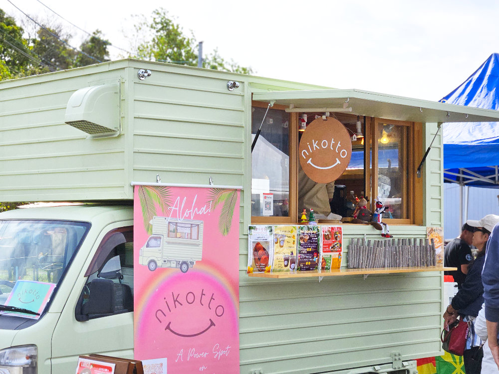 印旛沼サンセットヒルズハワイアンイベントのキッチンカー